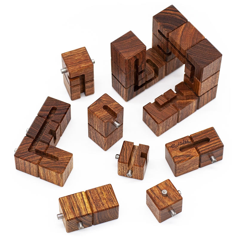 Puzzle boxes, mechanical puzzles, and puzzle games for adults by CubicDissection.