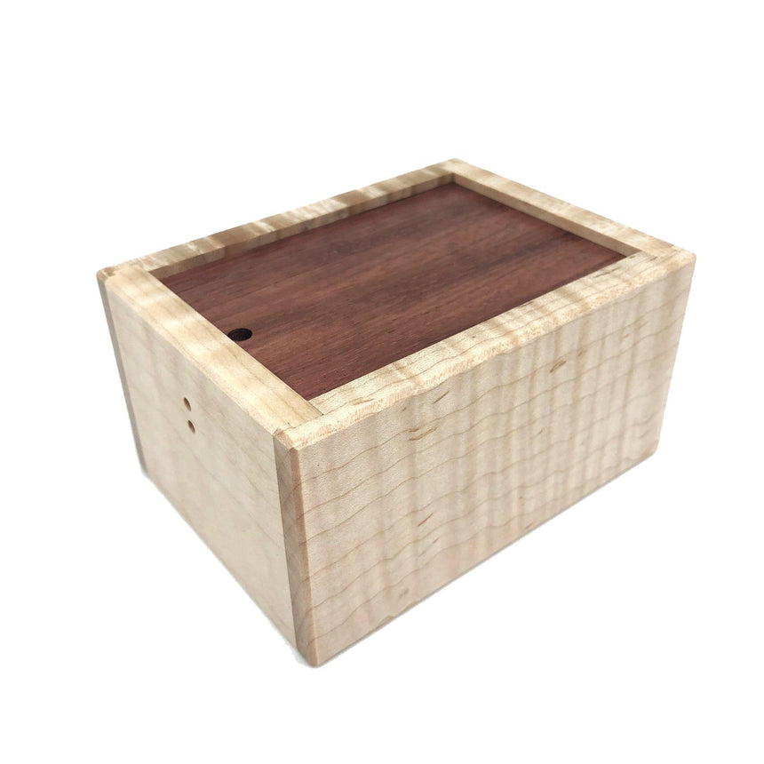 Wooden puzzle boxes, puzzle boxes for adults and escape room puzzles by CubicDissection.