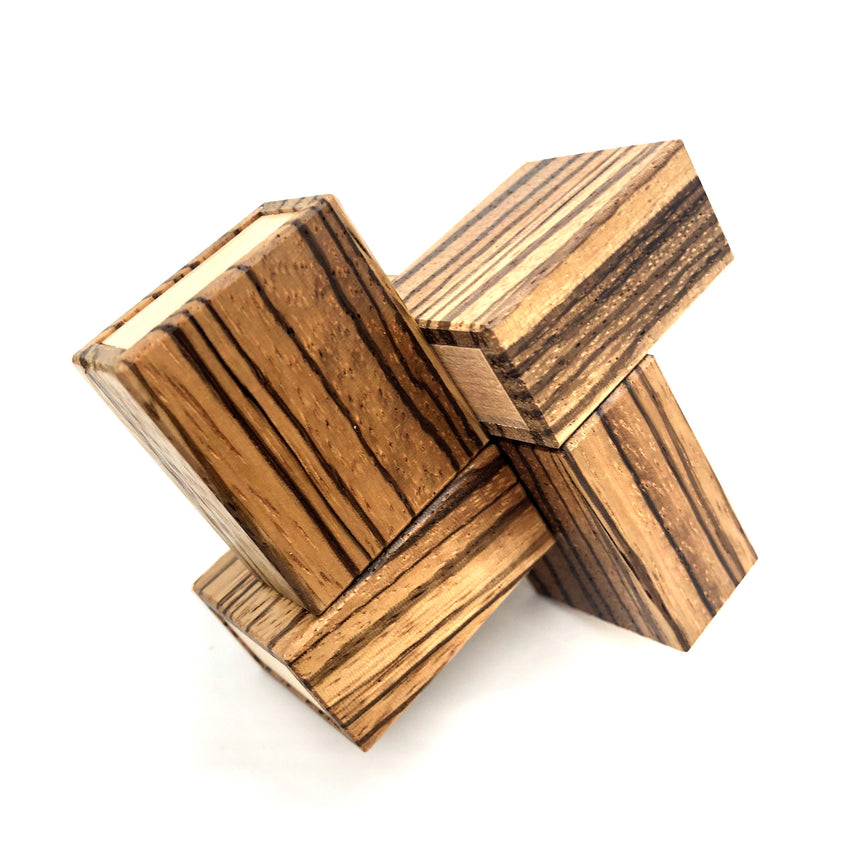 Metal puzzles for adults, 3D puzzles, and physical brain teasers by CubicDissection.