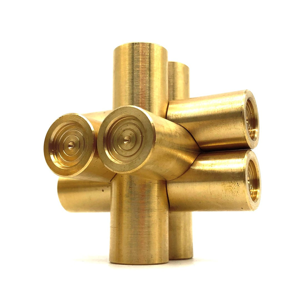 Brass Monkey Three Interlocking Puzzle – Cubicdissection