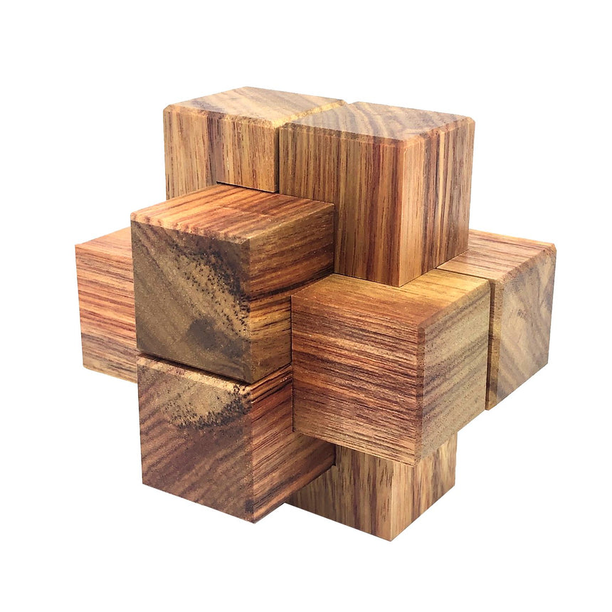 Wooden puzzle boxes, puzzle boxes for adults and escape room puzzles by CubicDissection.
