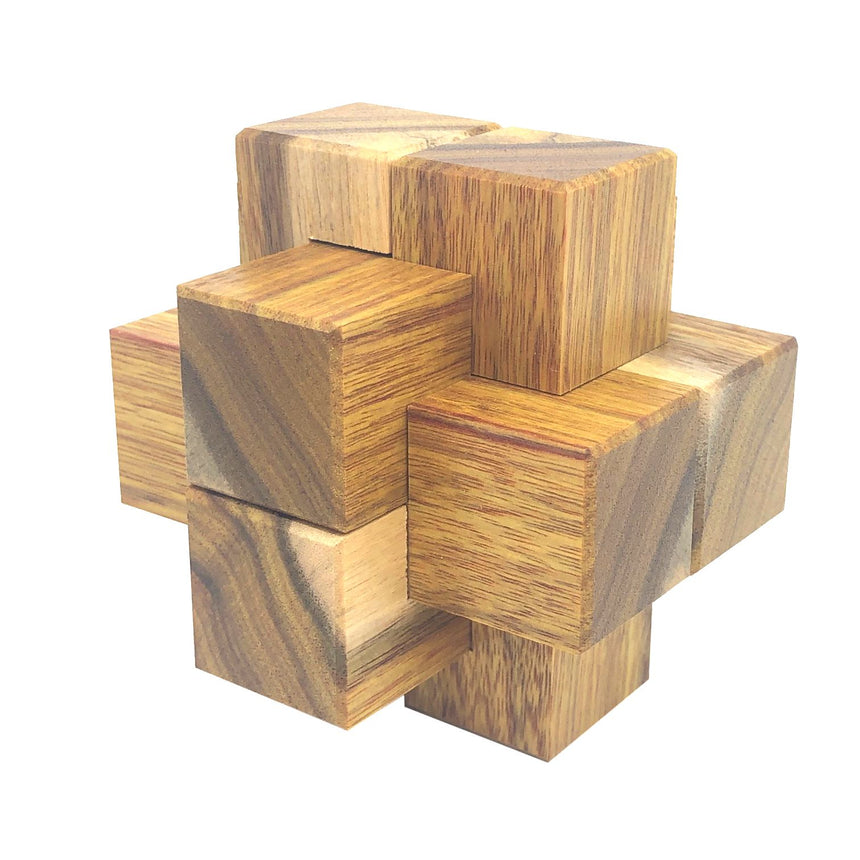 Wooden puzzle boxes, puzzle boxes for adults and escape room puzzles by CubicDissection.