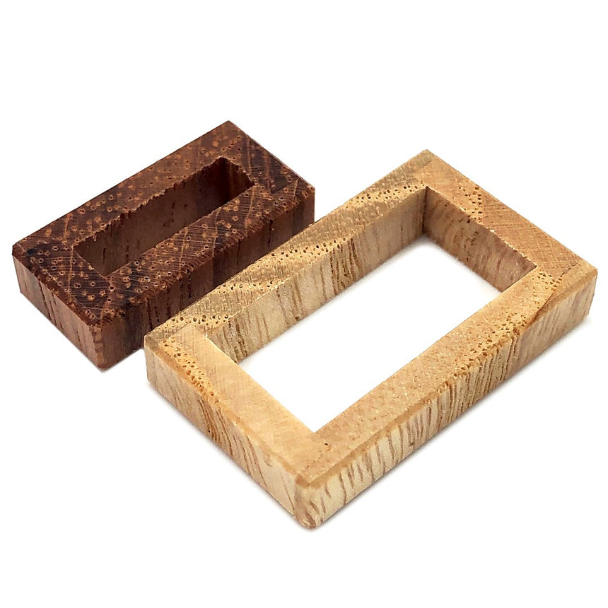 Burr puzzles, interlocking wood puzzles, and puzzles for adults by CubicDissection.