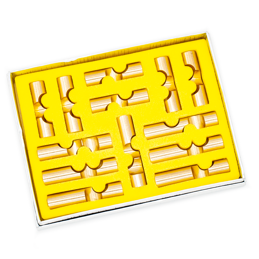 Metal Burr Puzzles, Adult Puzzles, Interlocking Puzzles by Cubic Dissection