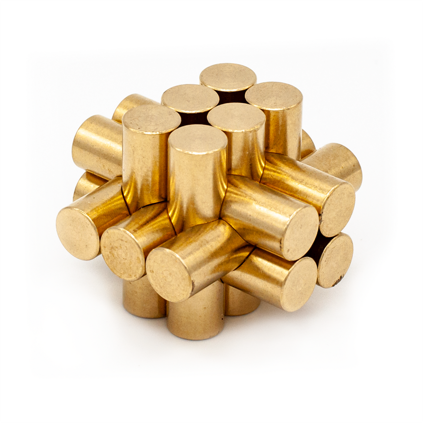 Metal Burr Puzzles, Adult Puzzles, Interlocking Puzzles by Cubic Dissection
