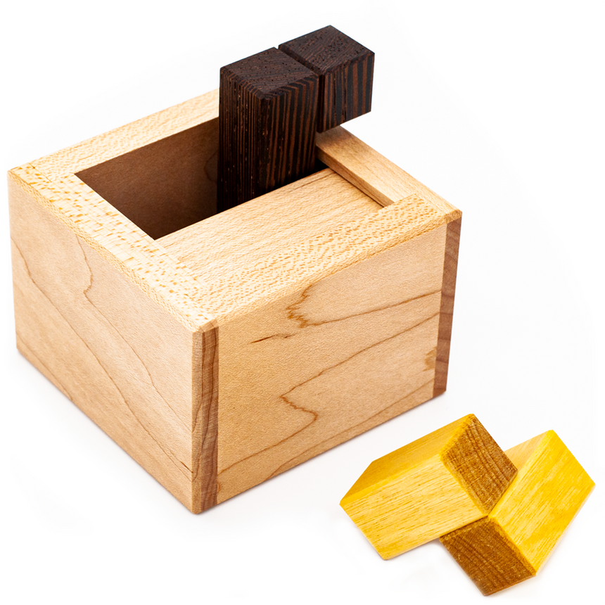 Burr puzzles, interlocking wood puzzles, and puzzles for adults by CubicDissection.