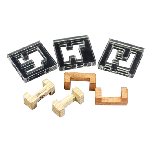 Puzzle boxes, puzzle games for adults, and disassembly puzzles by CubicDissection.