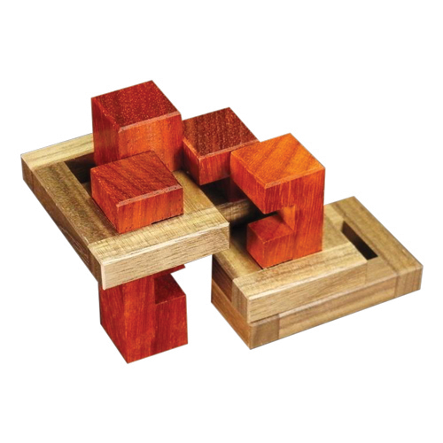 Metal puzzles for adults, 3D puzzles, and physical brain teasers by CubicDissection.