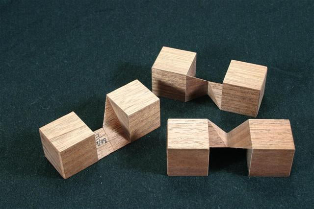 Wooden puzzle boxes, puzzle boxes for adults and escape room puzzles by CubicDissection.