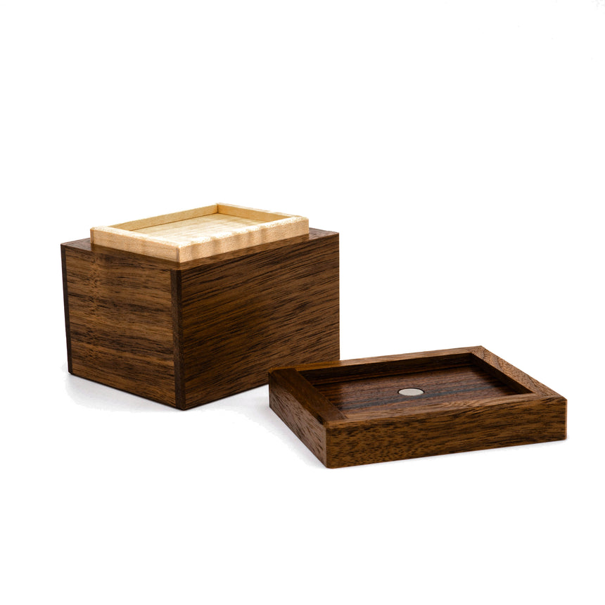 Wooden puzzle boxes, puzzle boxes for adults and escape room puzzles by CubicDissection.