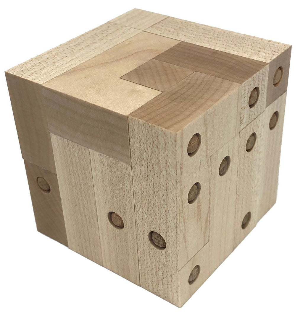 Interncision Cube Logical Progression Interlocking Cube (Maple) - Cubic Dissection ...