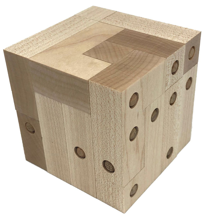 Burr puzzles, interlocking wood puzzles, and puzzles for adults by CubicDissection.