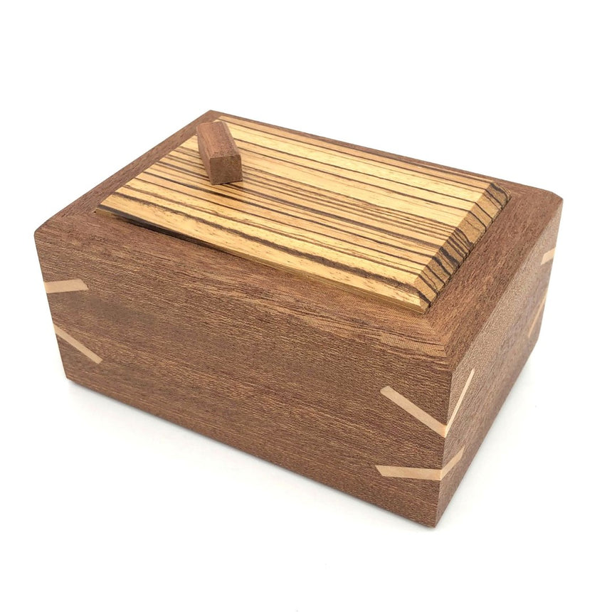 Wooden puzzle boxes, puzzle boxes for adults and escape room puzzles by CubicDissection.