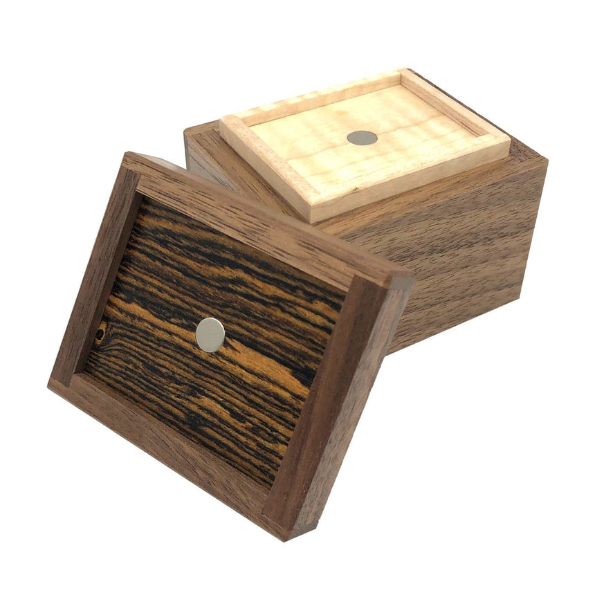 Wooden puzzle boxes, puzzle boxes for adults and escape room puzzles by CubicDissection.