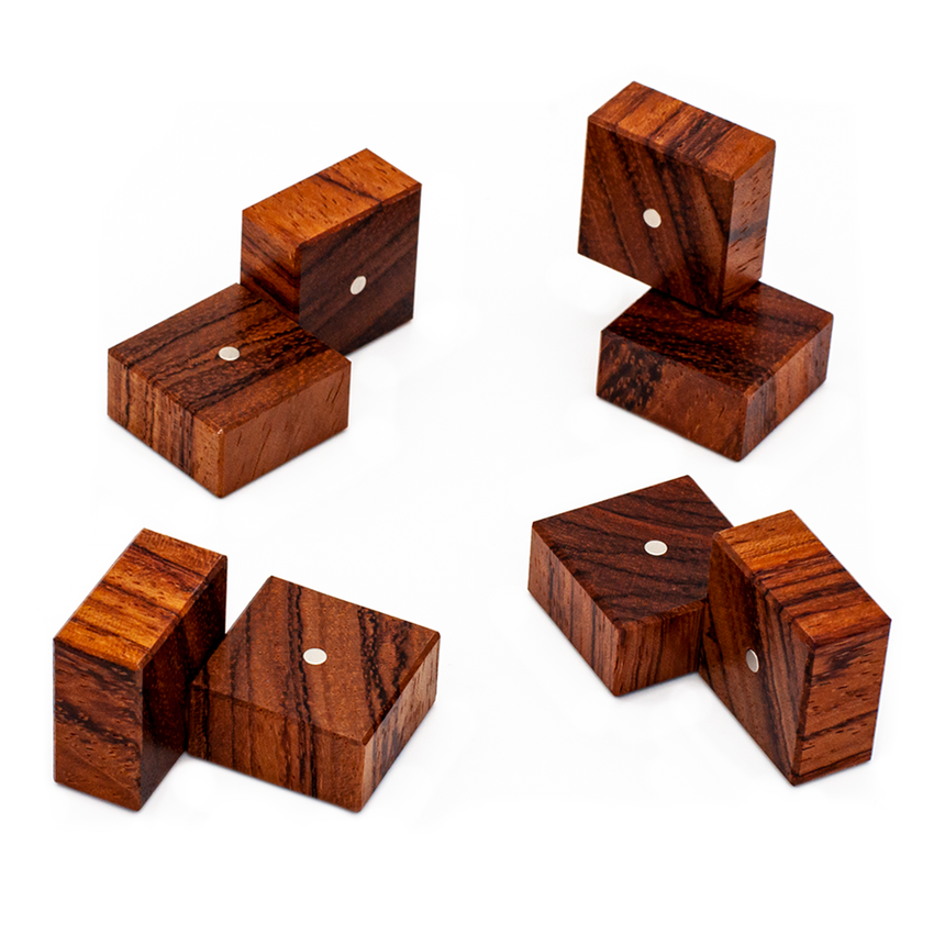 Puzzle Cubes, Interlocking Puzzle, and Brain Teaser Puzzle by Cubic Dissection.