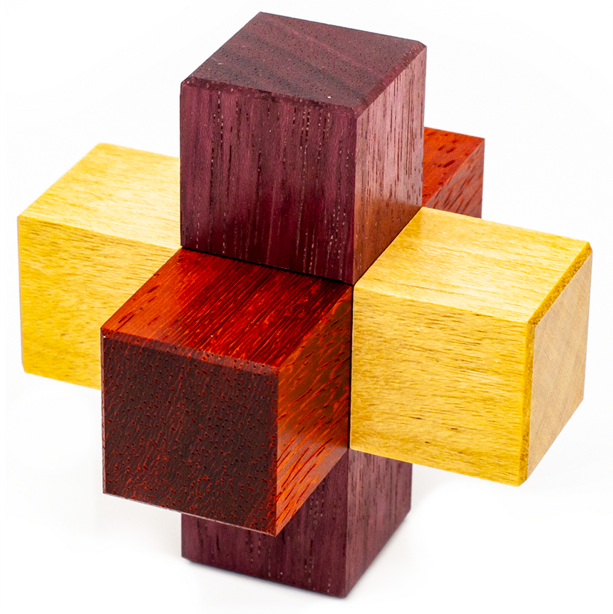Burr Puzzles, Mechanical Puzzles, and Wooden Puzzles, by Cubic Dissection