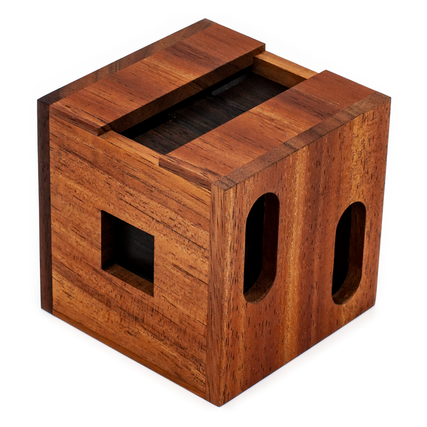 Sequential Discovery, Disassembly Puzzle, and Wooden Puzzle Box by Cubic Dissection