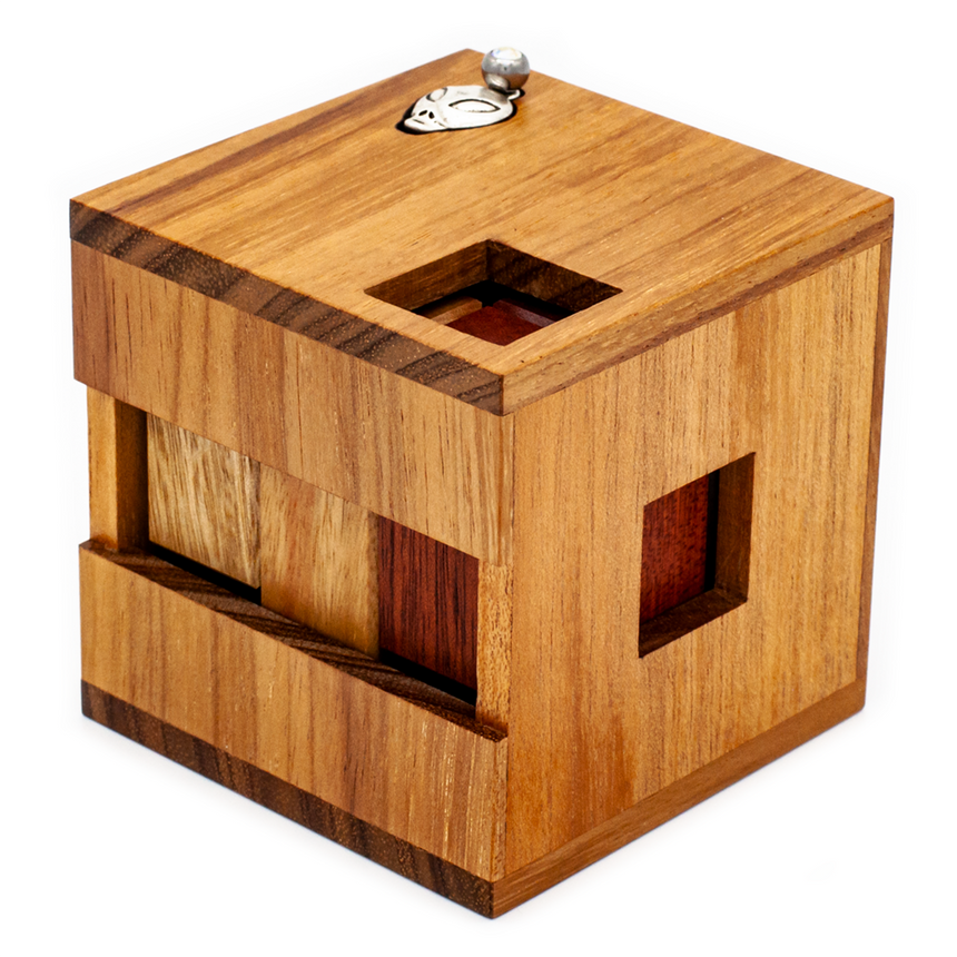 Sequential Discovery, Disassembly Puzzle, and Wooden Puzzle Box by Cubic Dissection