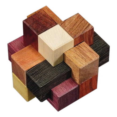 Burr puzzles, interlocking wood puzzles, and puzzles for adults by CubicDissection.