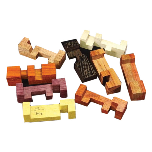 Burr puzzles, interlocking wood puzzles, and puzzles for adults by CubicDissection.