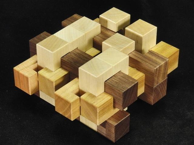 Wooden puzzle boxes, puzzle boxes for adults and escape room puzzles by CubicDissection.