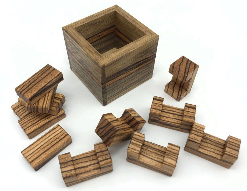 Puzzle boxes, puzzle games for adults, and disassembly puzzles by CubicDissection.