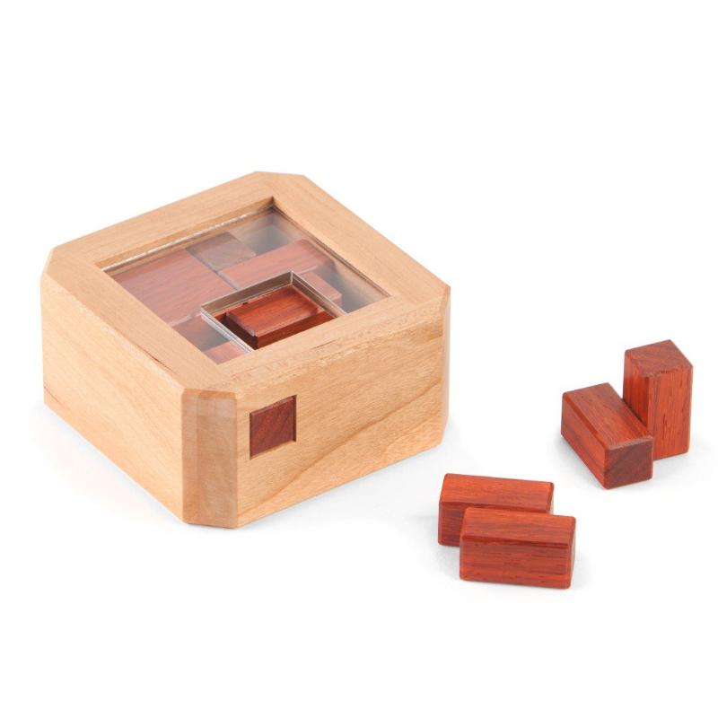 Puzzle boxes, mechanical puzzles, and puzzle games for adults by CubicDissection.