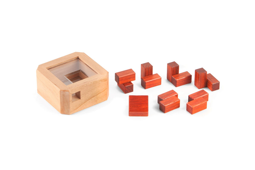 Puzzle boxes, mechanical puzzles, and puzzle games for adults by CubicDissection.