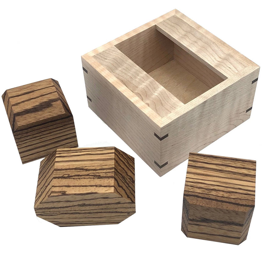 Burr puzzles, interlocking wood puzzles, and puzzles for adults by CubicDissection.