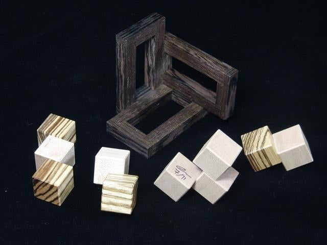 Metal puzzles for adults, 3D puzzles, and physical brain teasers by CubicDissection.