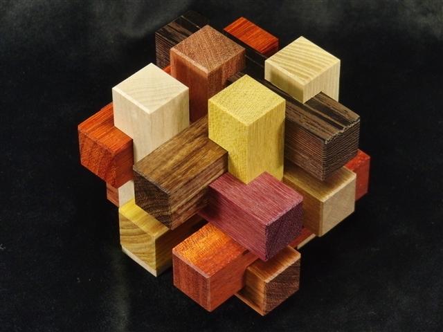 Wooden puzzle boxes, puzzle boxes for adults and escape room puzzles by CubicDissection.